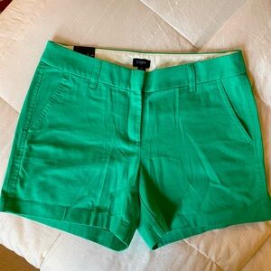 J. Crew Women's Bright Green Shorts